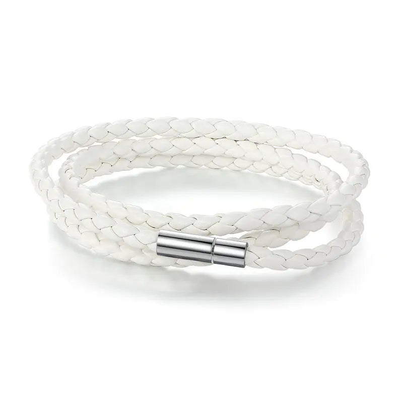 leather Bracelets for Women and Men Fashion Jewelry