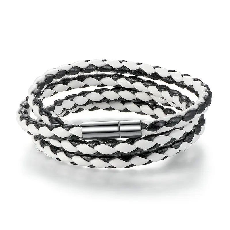 leather Bracelets for Women and Men Fashion Jewelry