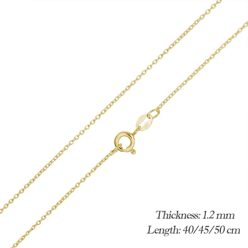 Lobster Clasp Adjustable Necklace Box Chain Fashion Jewelry for Women