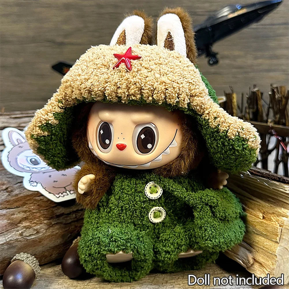 Labubu Dolls Accessories Clothes Heartbeat Long (outfit)