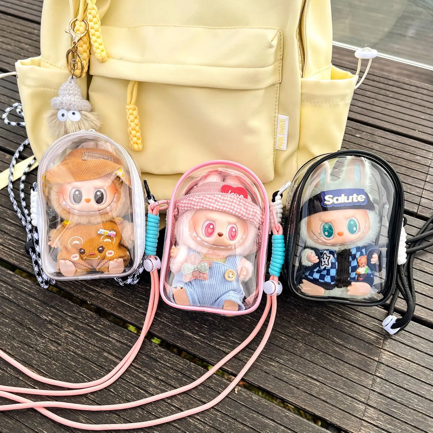 Doll Protect Case For Labubu Dustproof