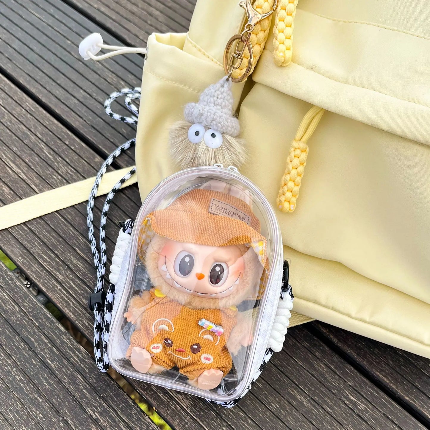 Doll Protect Case For Labubu Dustproof