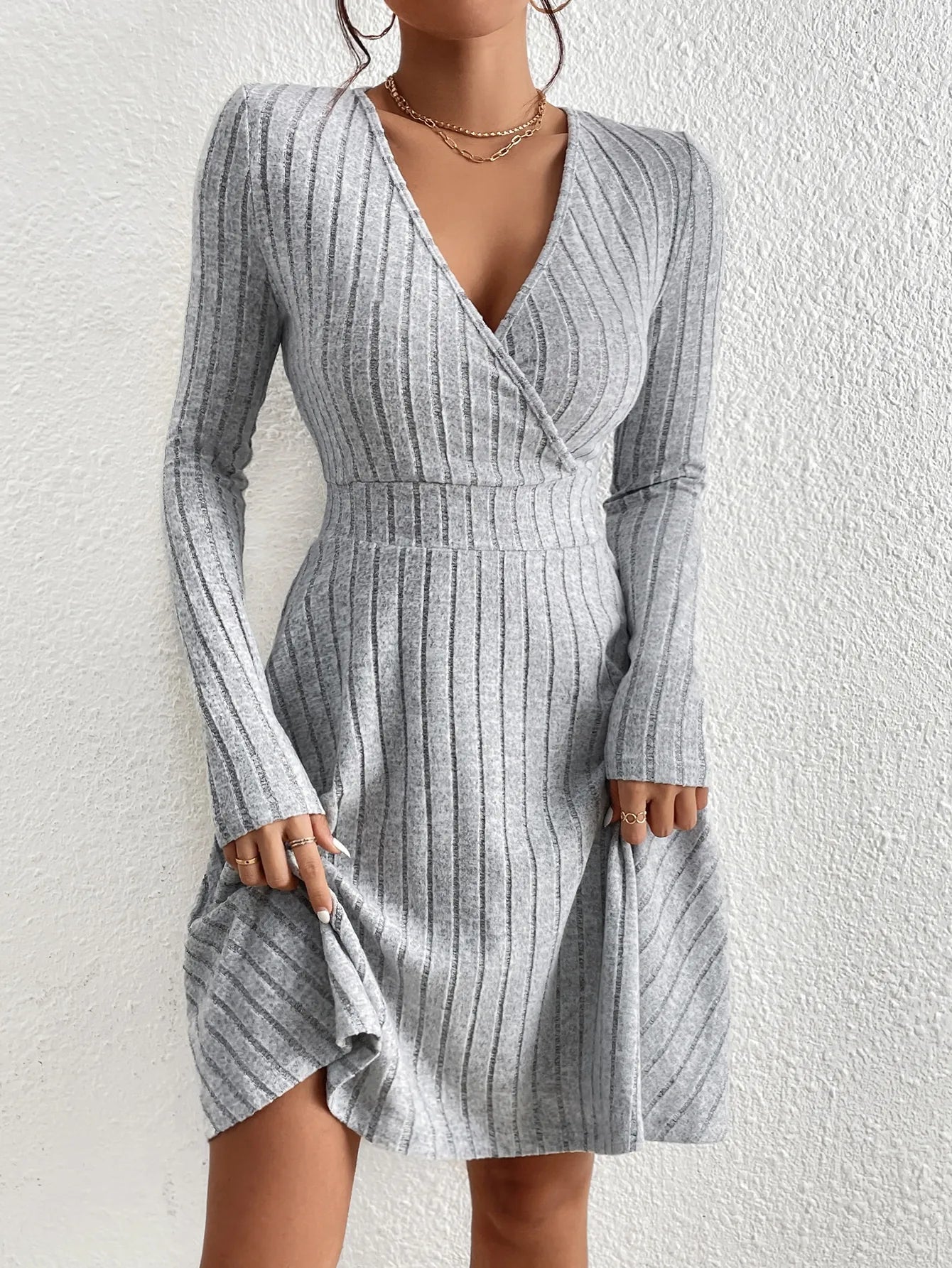 autumn/Winter 2024 Women Knit Slim Sexy