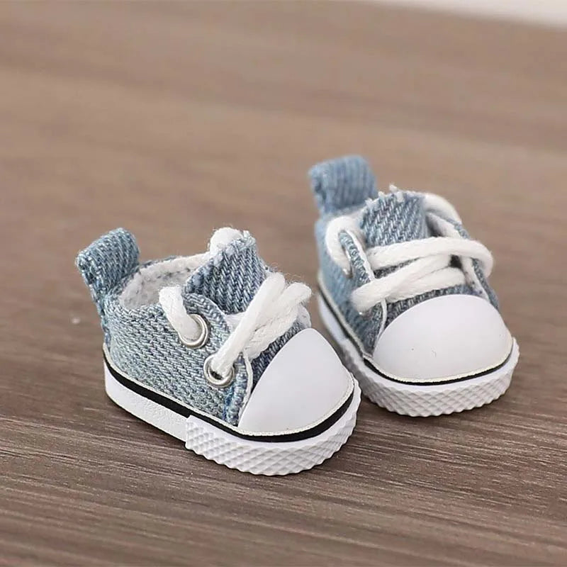 Labubu Leather Shoes for 17cm Cotton Dolls