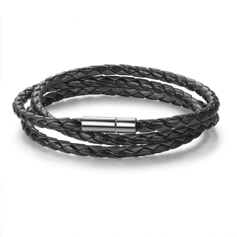 leather Bracelets for Women and Men Fashion Jewelry
