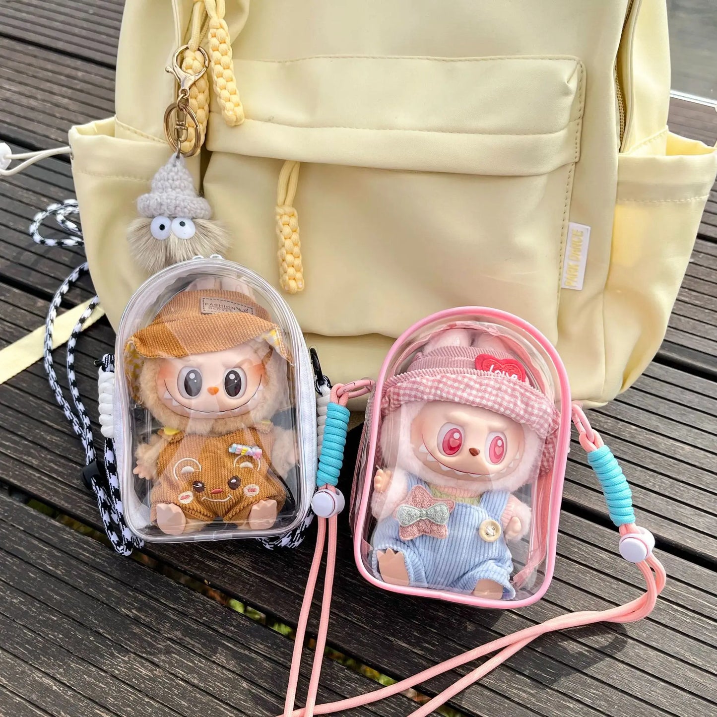 Doll Protect Case For Labubu Dustproof