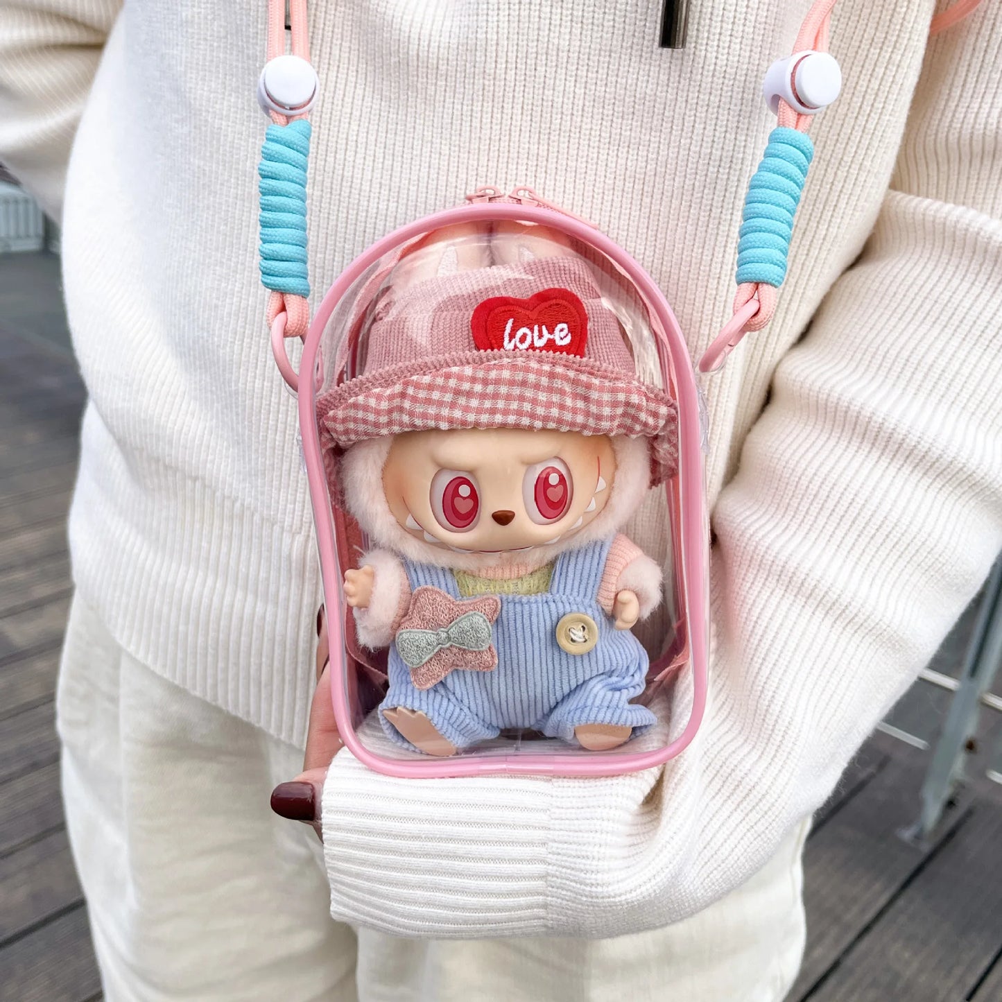 Doll Protect Case For Labubu Dustproof