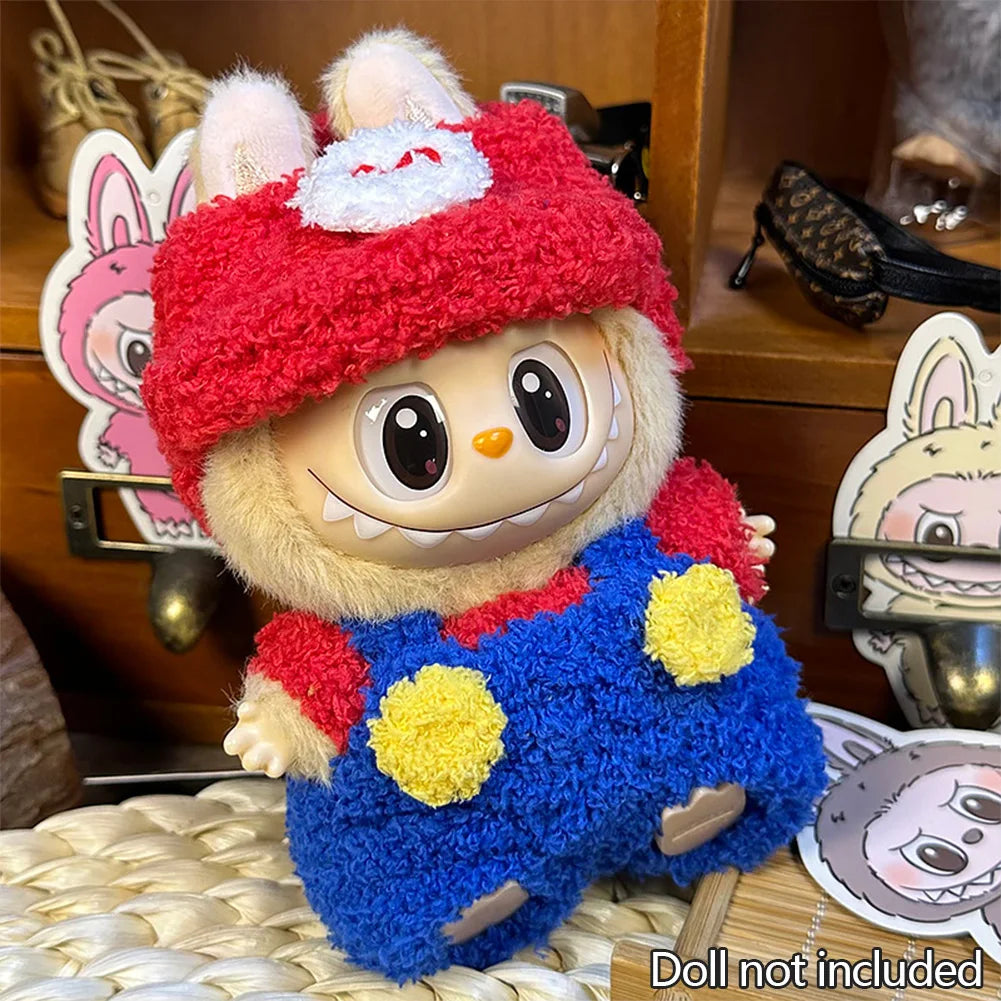 Labubu Dolls Accessories Clothes Heartbeat Long (outfit)