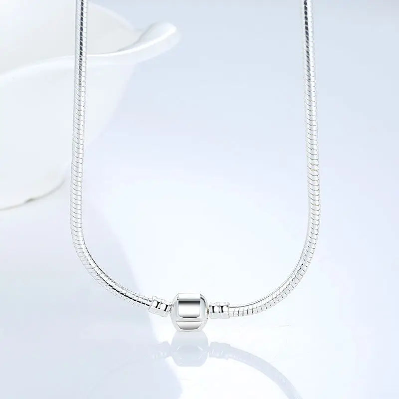 color Snake Chain Necklace Pendant Fit Original Beads