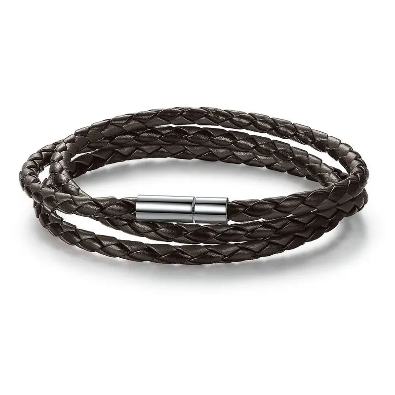 leather Bracelets for Women and Men Fashion Jewelry