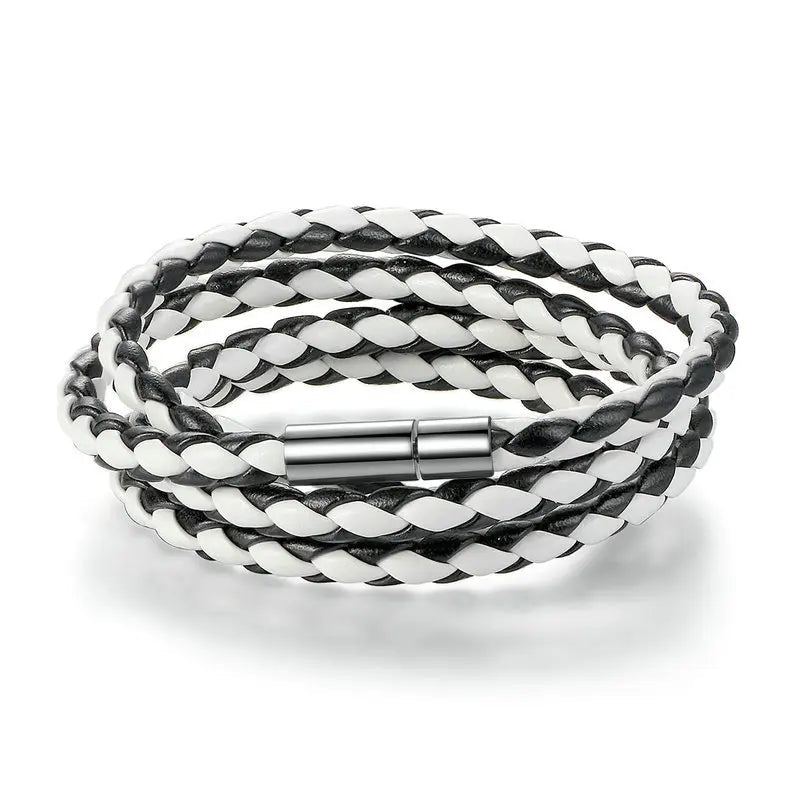 leather Bracelets for Women and Men Fashion Jewelry
