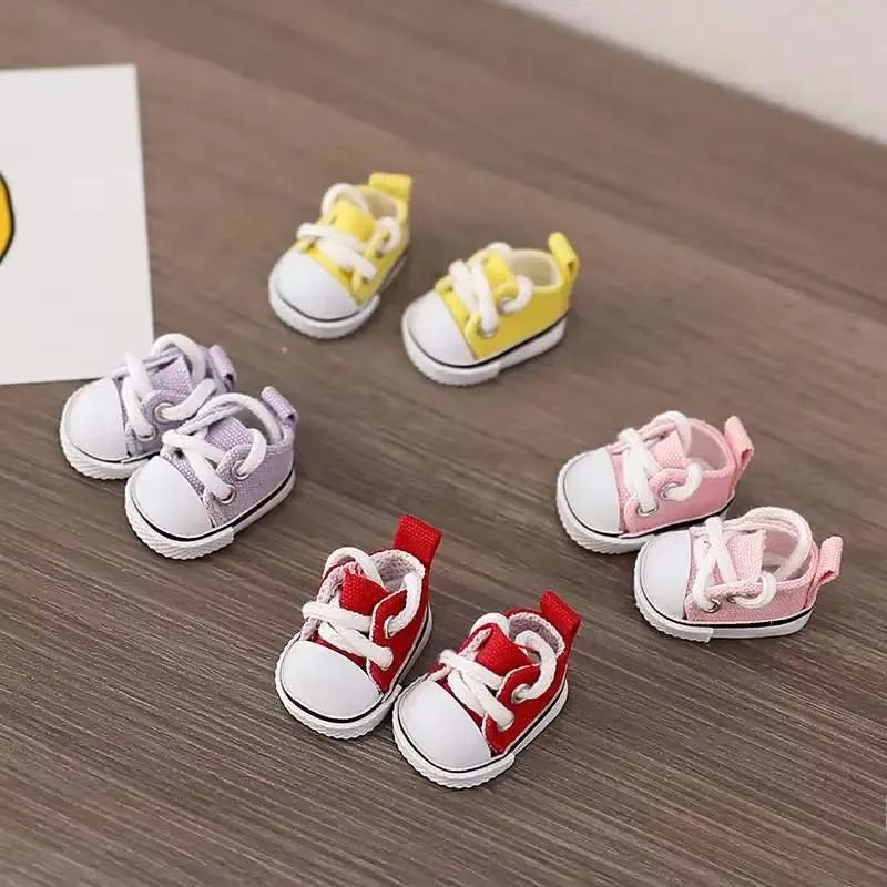 Labubu Leather Shoes for 17cm Cotton Dolls