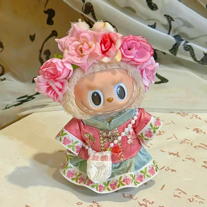 Labubu Dolls Accessories Clothes Heartbeat Long (outfit)
