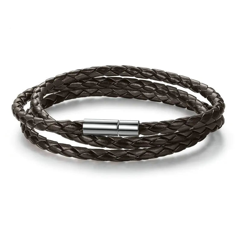 leather Bracelets for Women and Men Fashion Jewelry