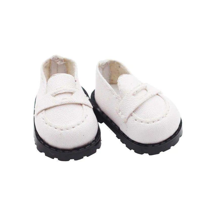 Labubu Leather Shoes for 17cm Cotton Dolls