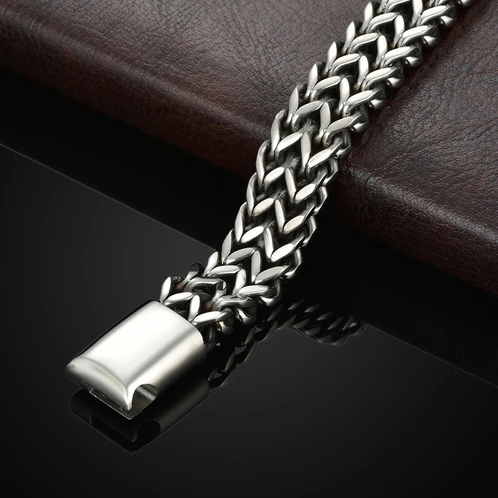 Stainless Steel  Magnetic Buckle Bracelet