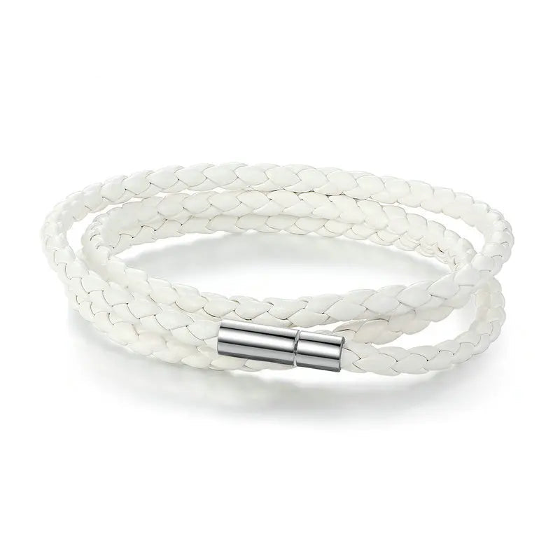 leather Bracelets for Women and Men Fashion Jewelry