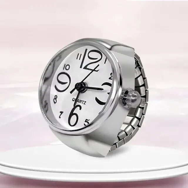 Ring Watch New Hot Selling Creative Alloy Shell Finger