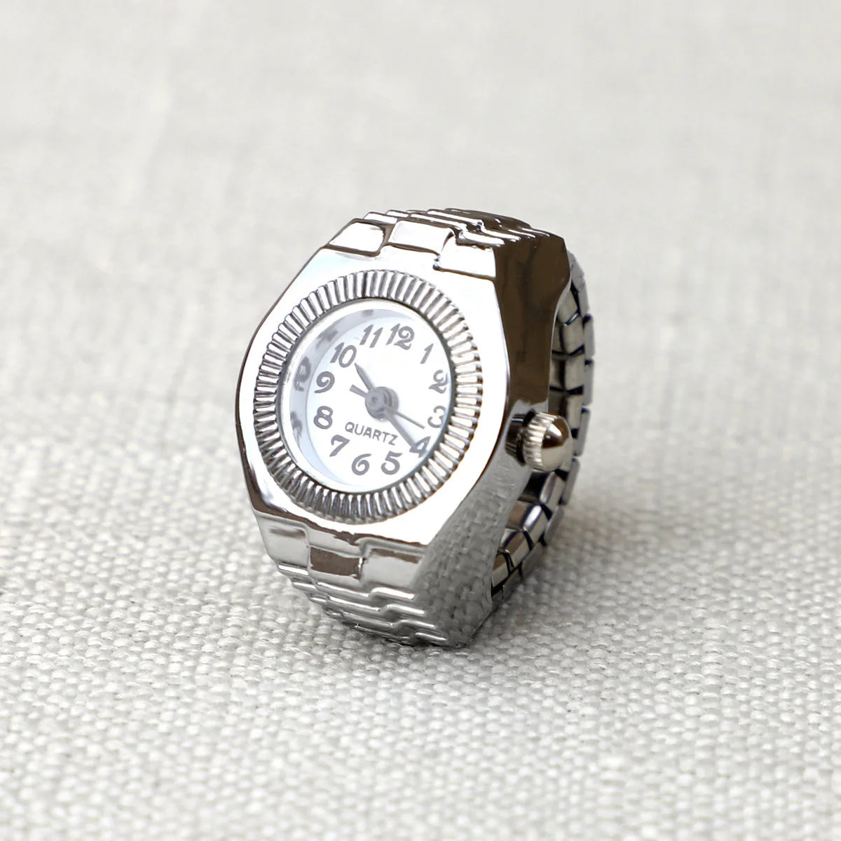Ring Watch New Hot Selling Creative Alloy Shell Finger
