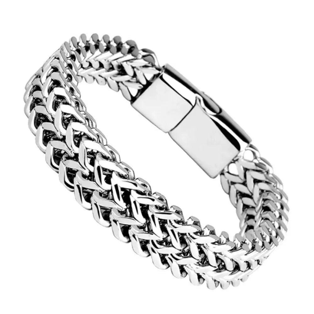 Stainless Steel  Magnetic Buckle Bracelet