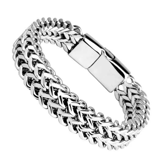 Stainless Steel  Magnetic Buckle Bracelet