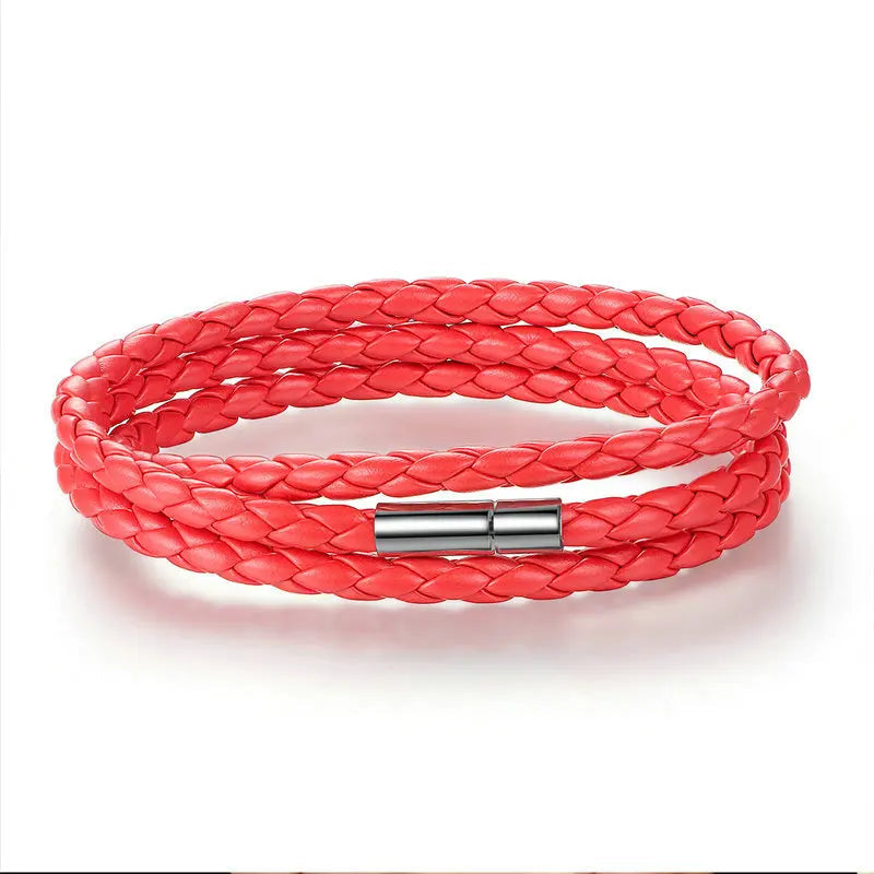 leather Bracelets for Women and Men Fashion Jewelry