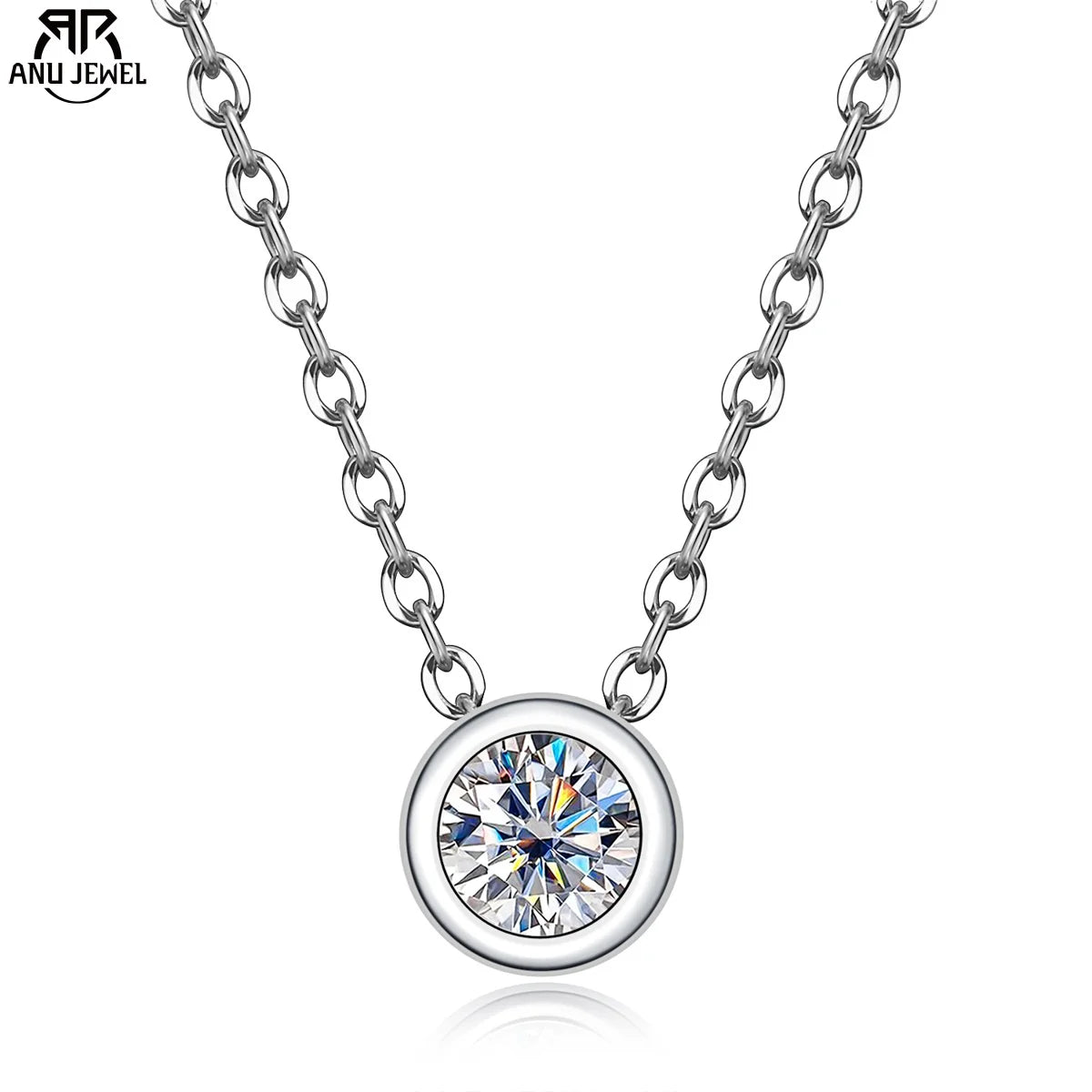 Round Brilliant Cutting 18K Gold Plated