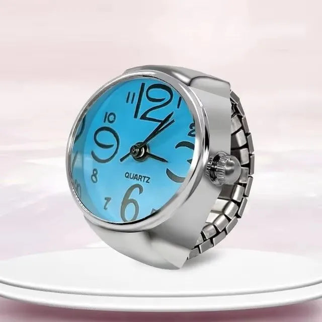 Ring Watch New Hot Selling Creative Alloy Shell Finger